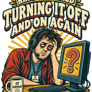 "Have you tried turning it off and on again"