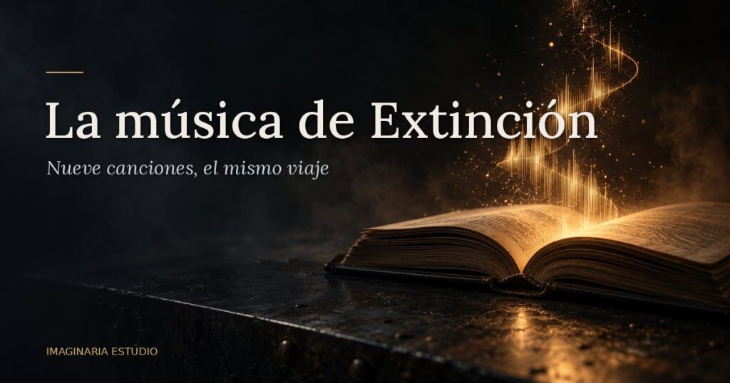 «La música de Extinción» / «Nueve canciones, el mismo viaje que el libro
