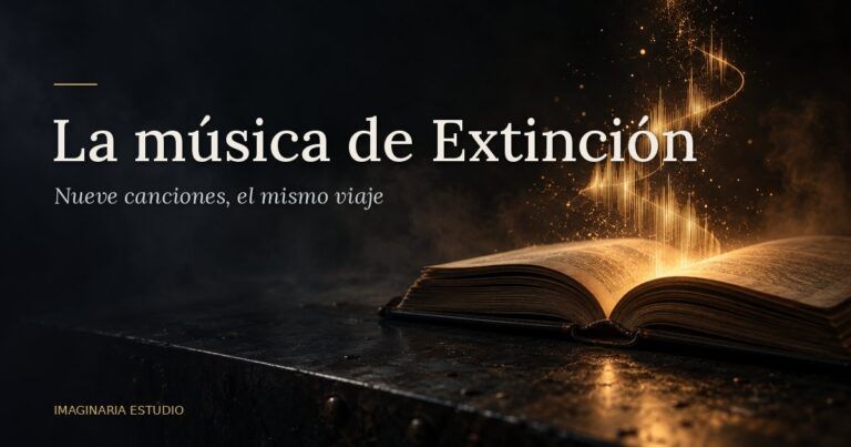 «La música de Extinción» / «Nueve canciones, el mismo viaje que el libro